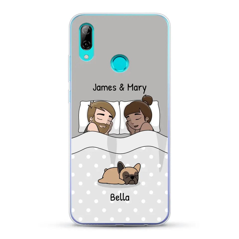 Cuddles with pets - Personalised Phone Case