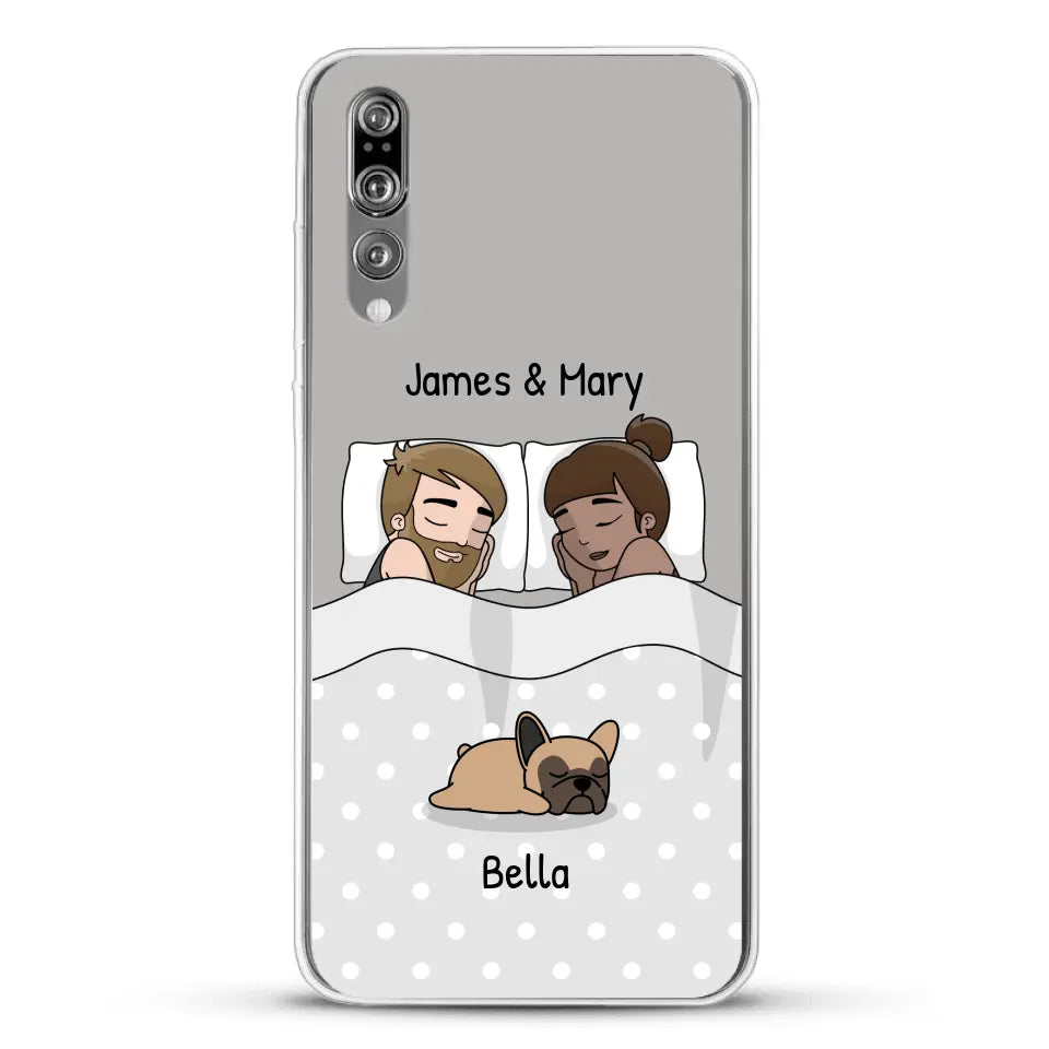 Cuddles with pets - Personalised Phone Case