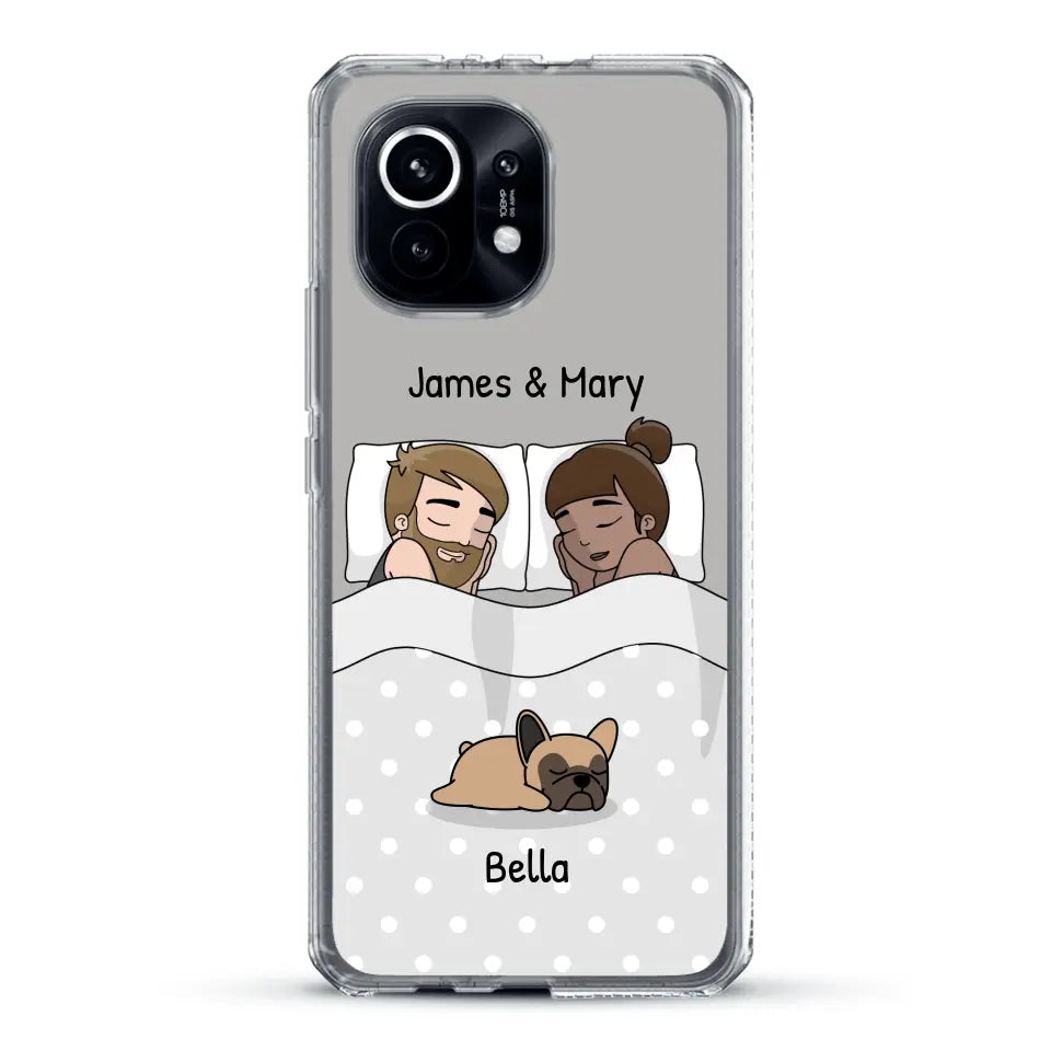 Cuddles with pets - Personalised Phone Case