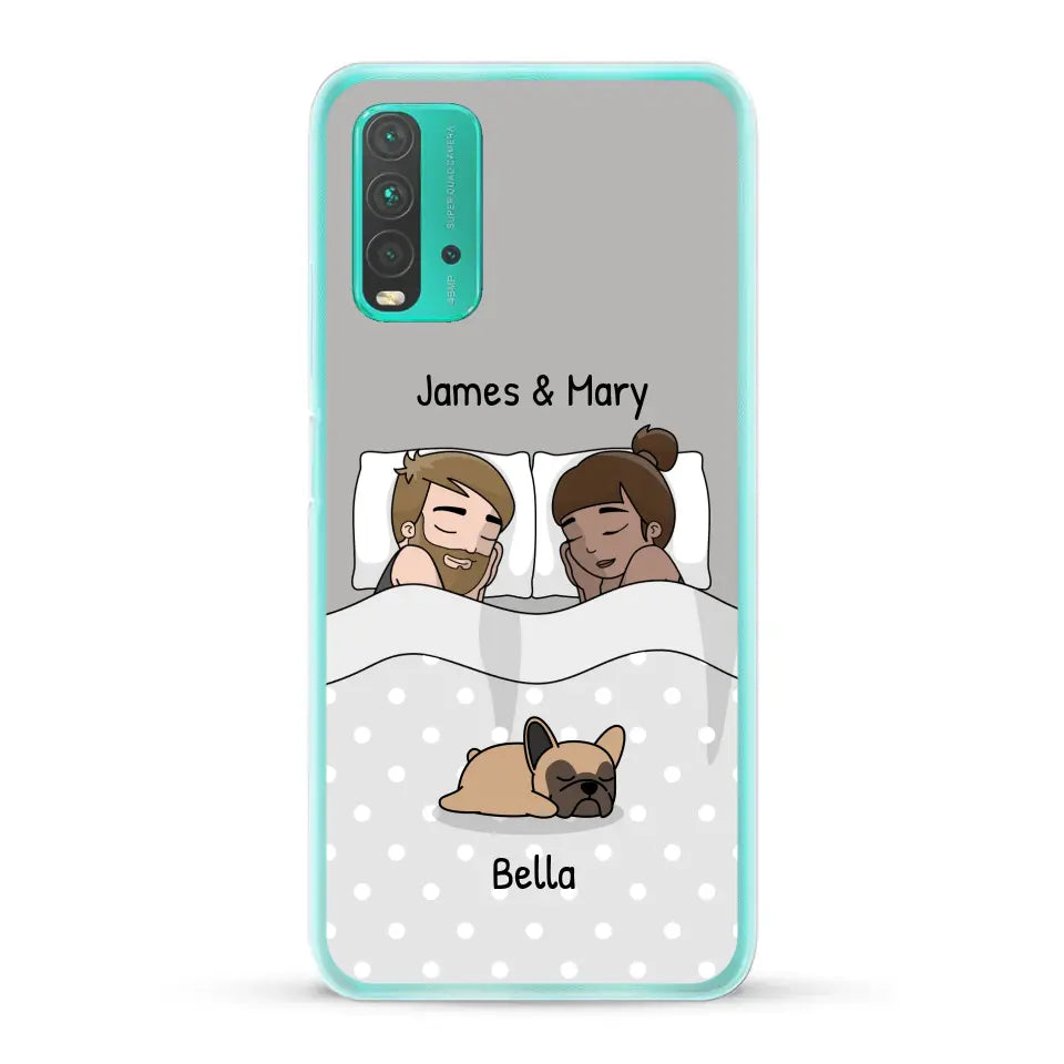 Cuddles with pets - Personalised Phone Case