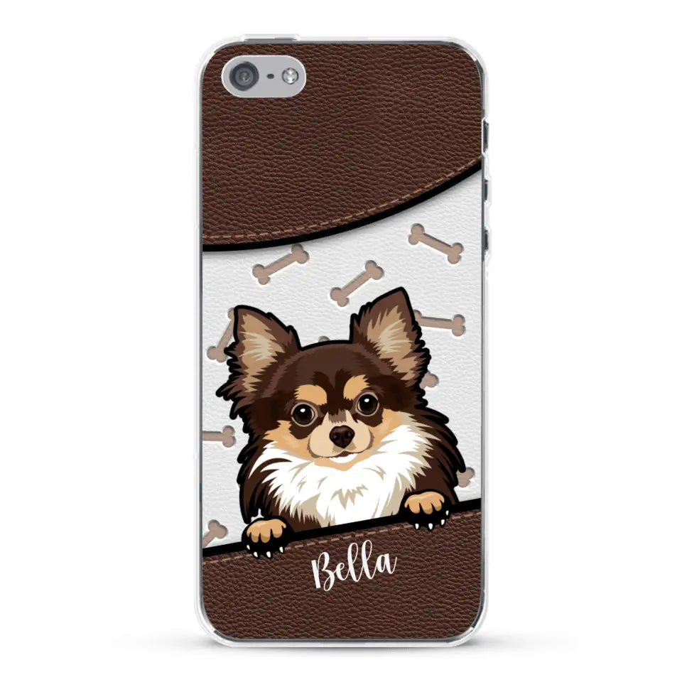 Pet leather look - Personalised Phone Case