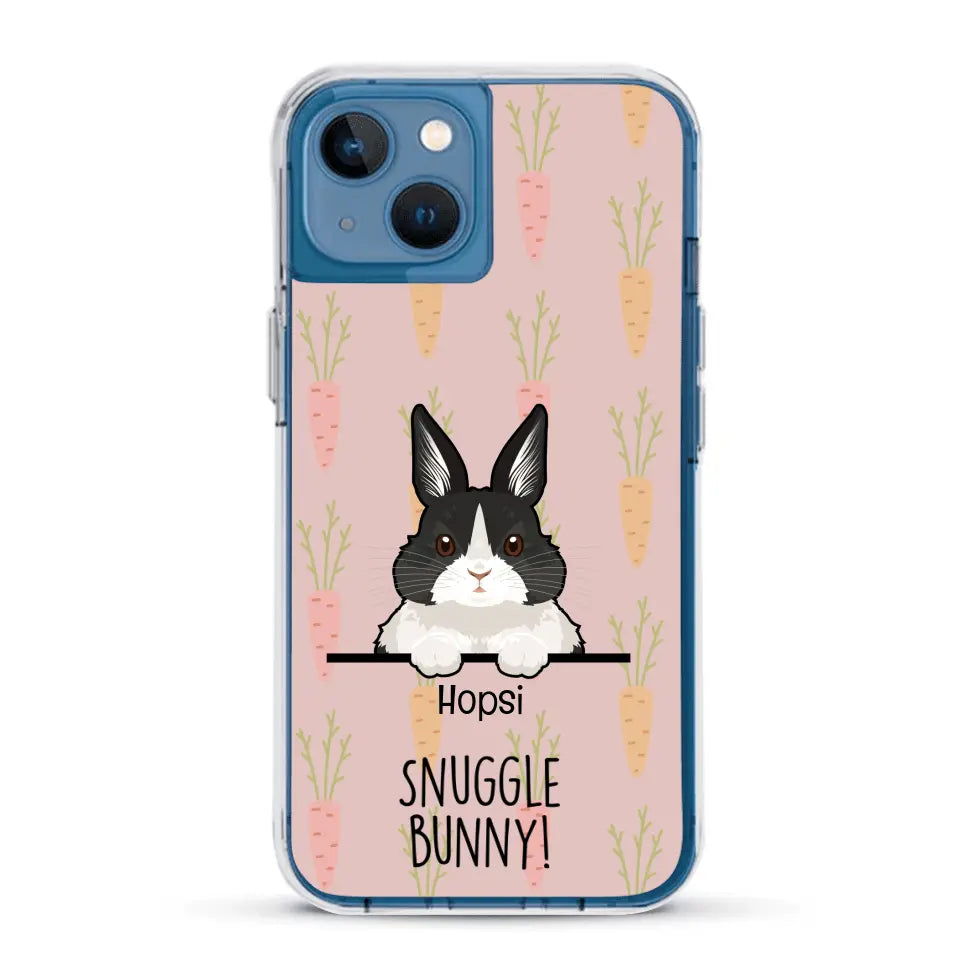 Snuggle bunny - Personalised Phone Case