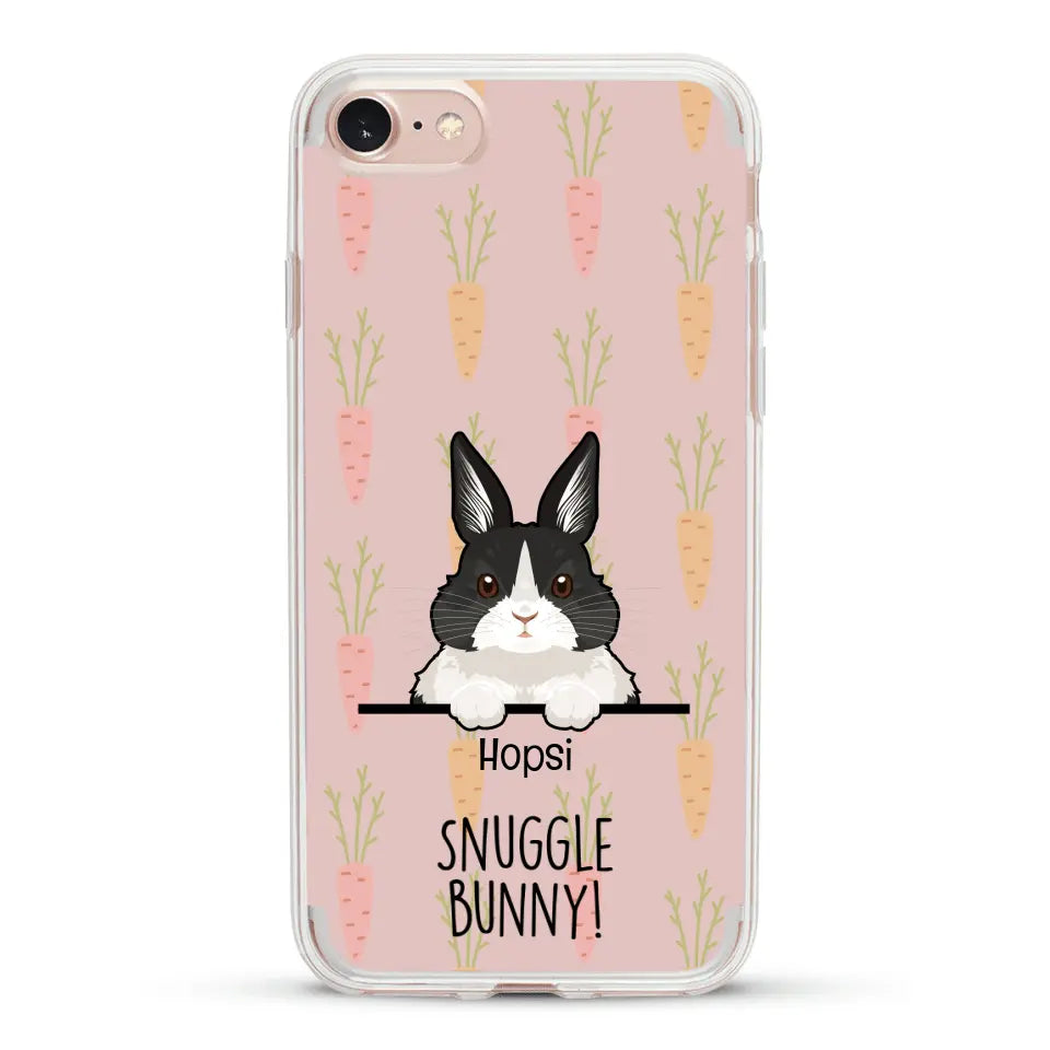 Snuggle bunny - Personalised Phone Case