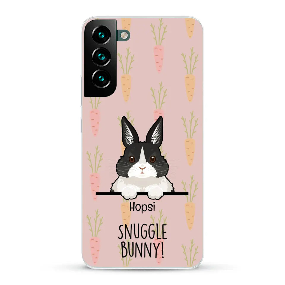 Snuggle bunny - Personalised Phone Case