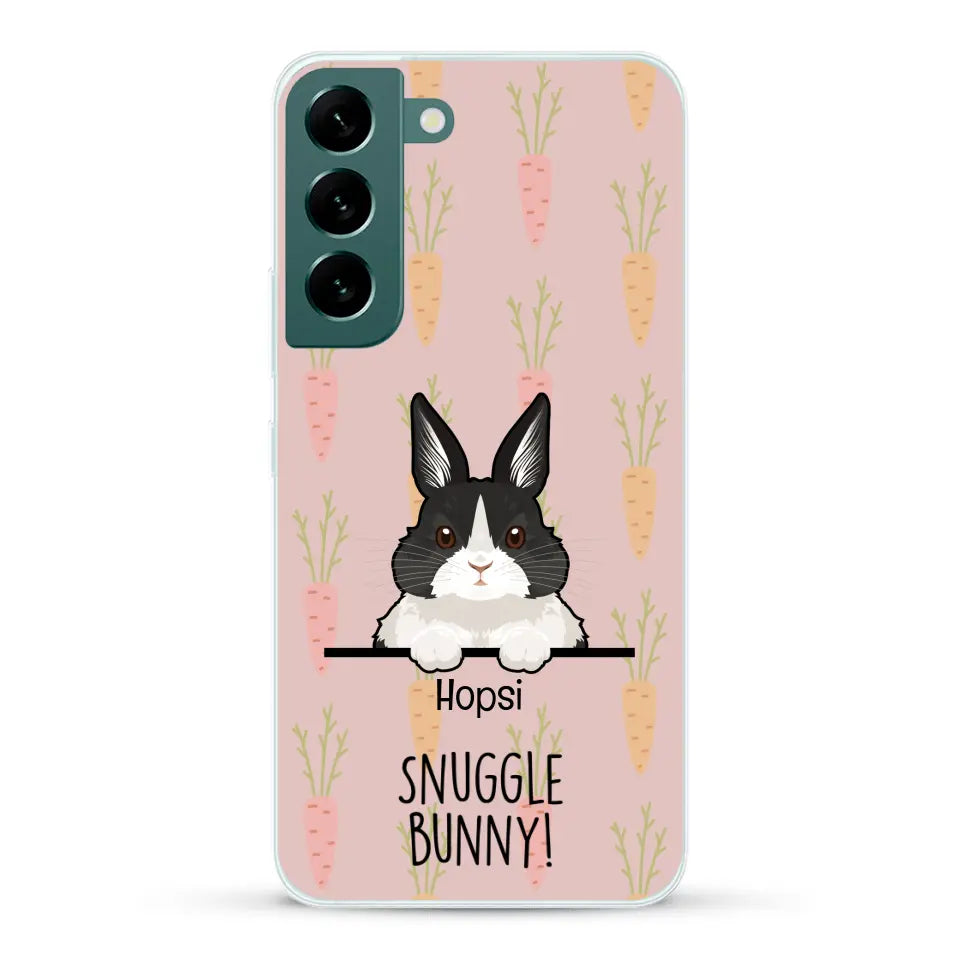 Snuggle bunny - Personalised Phone Case