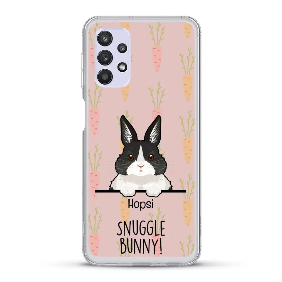 Snuggle bunny - Personalised Phone Case