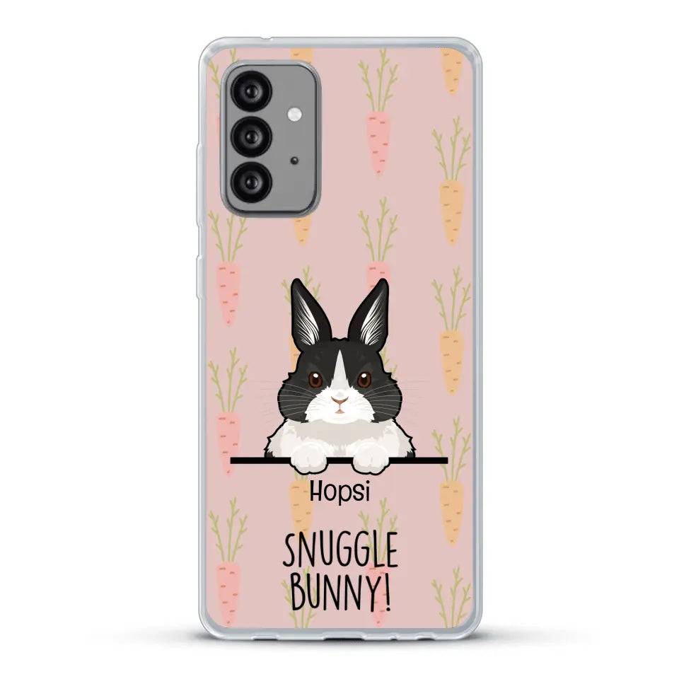 Snuggle bunny - Personalised Phone Case