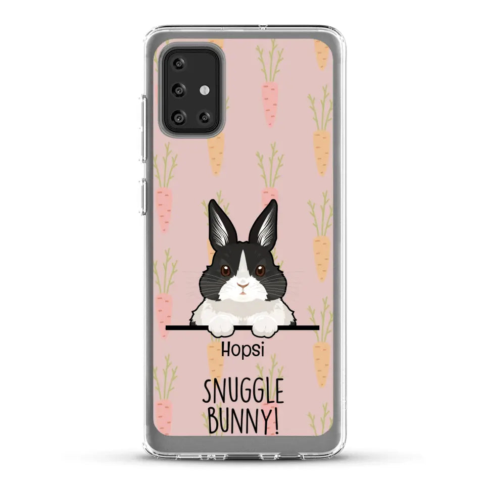 Snuggle bunny - Personalised Phone Case