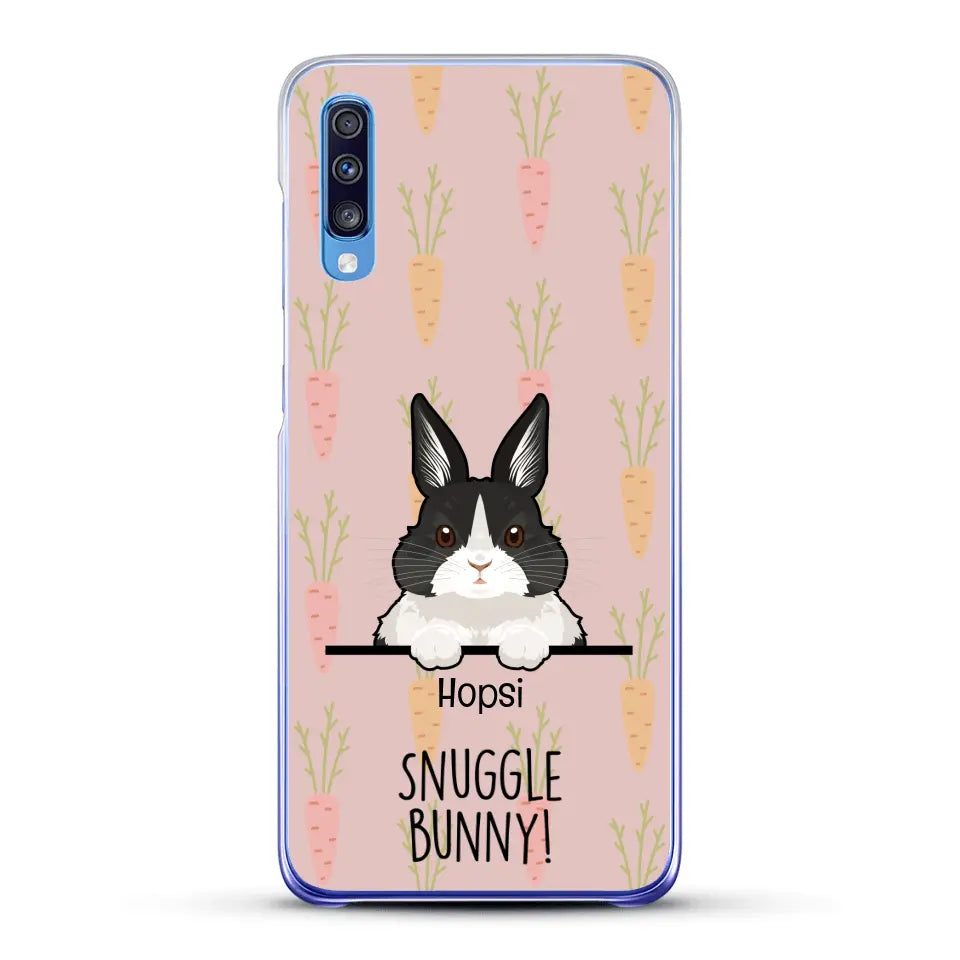 Snuggle bunny - Personalised Phone Case