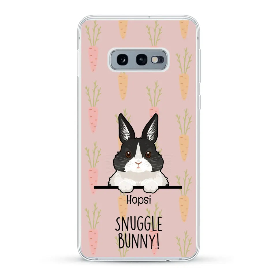 Snuggle bunny - Personalised Phone Case