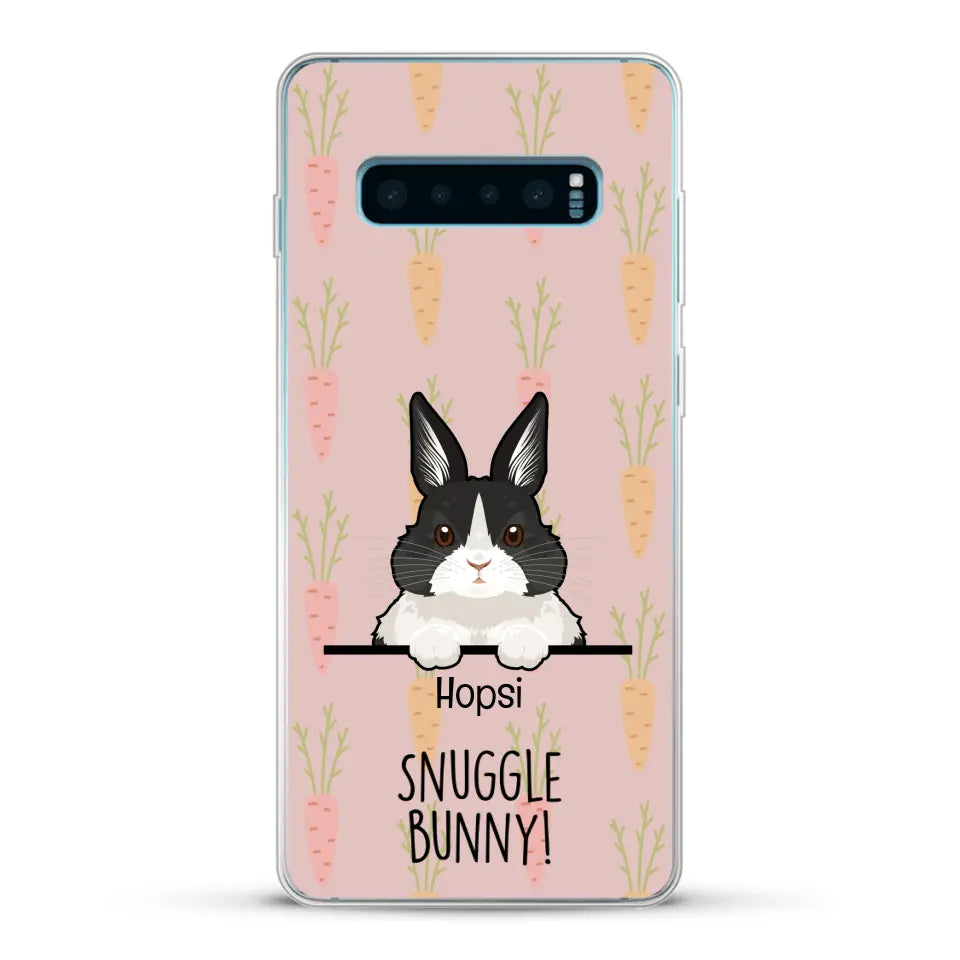 Snuggle bunny - Personalised phone case