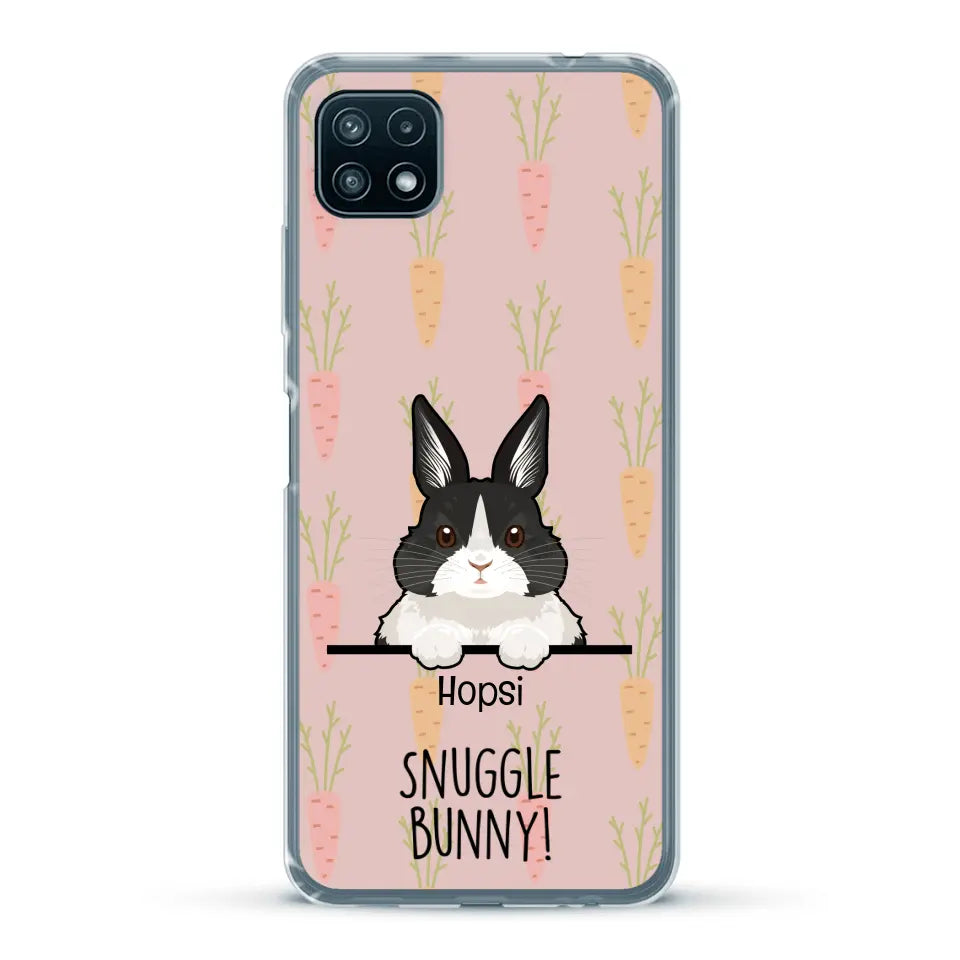 Snuggle bunny - Personalised Phone Case