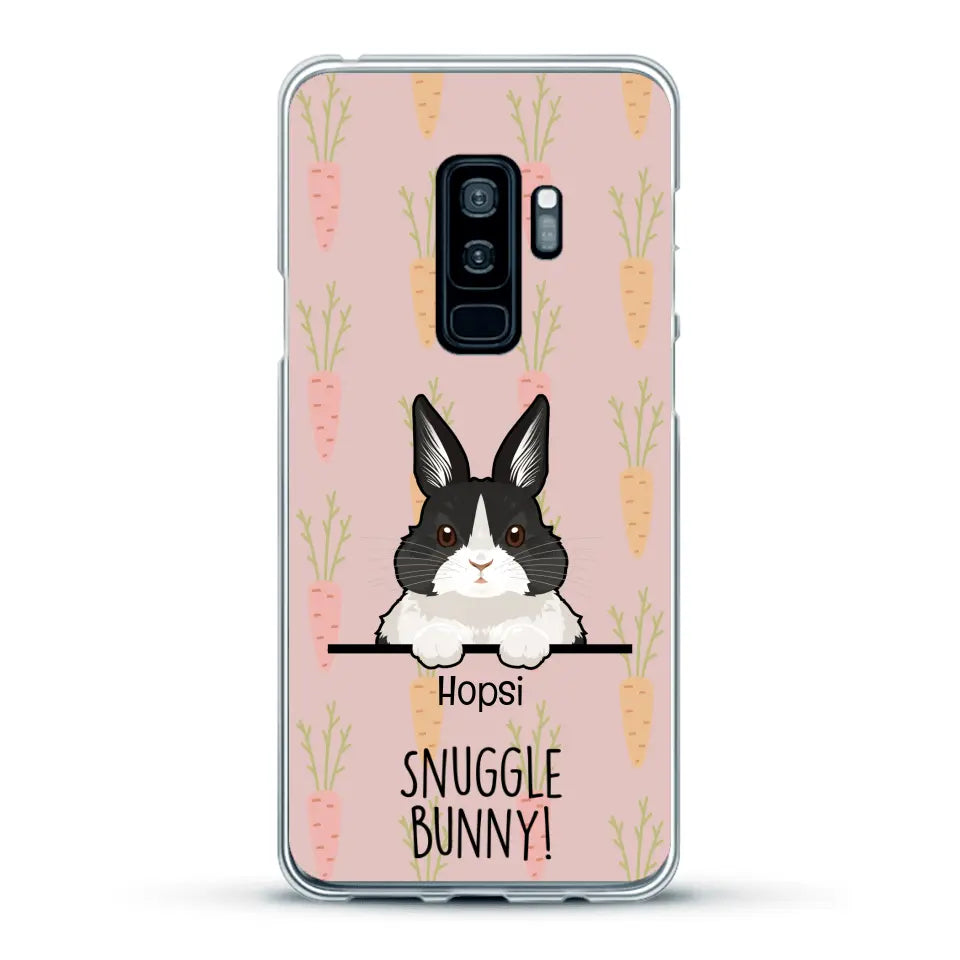 Snuggle bunny - Personalised Phone Case