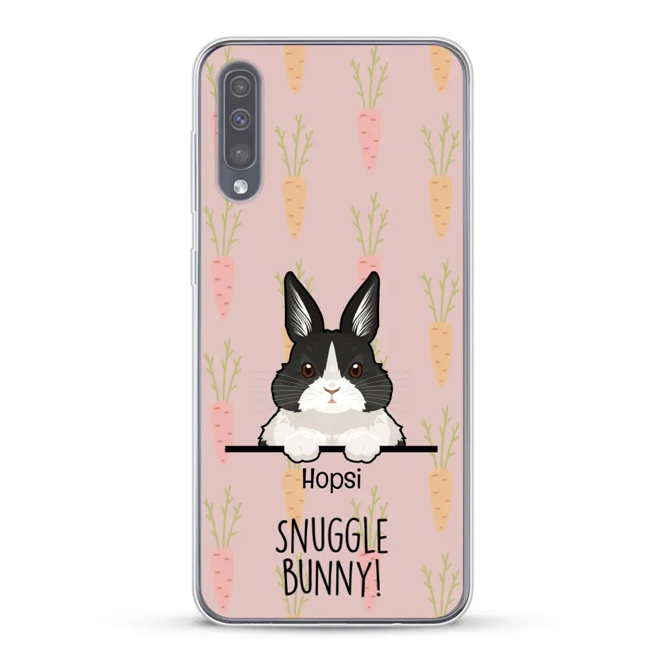 Snuggle bunny - Personalised Phone Case