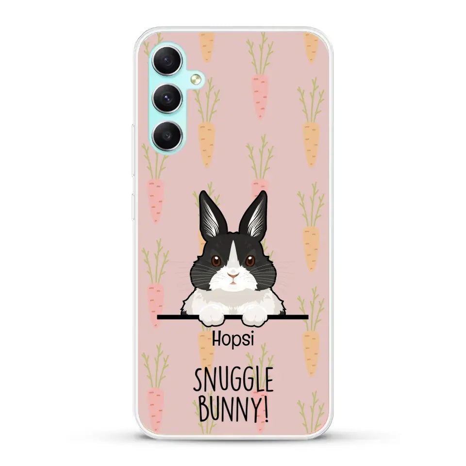 Snuggle bunny - Personalised Phone Case