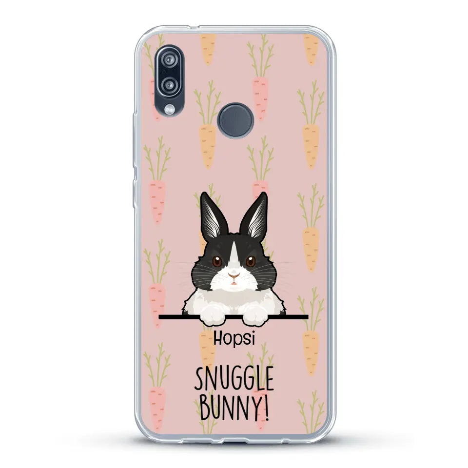 Snuggle bunny - Personalised Phone Case