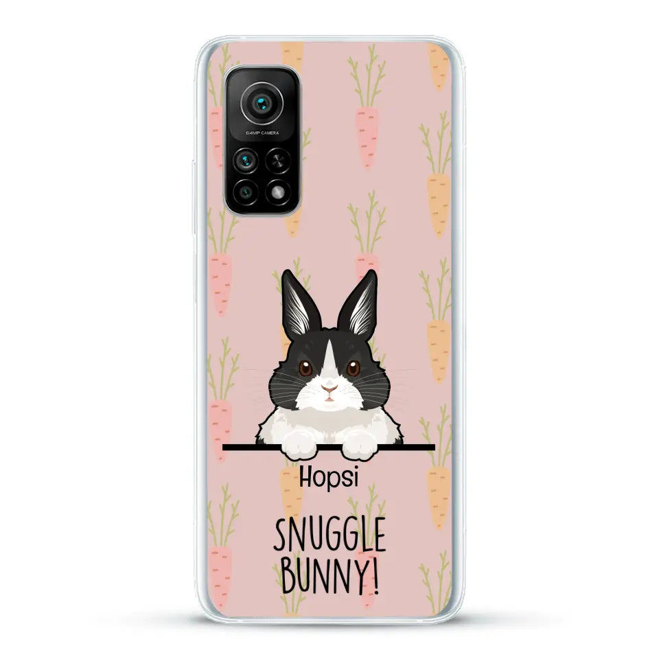 Snuggle bunny - Personalised Phone Case