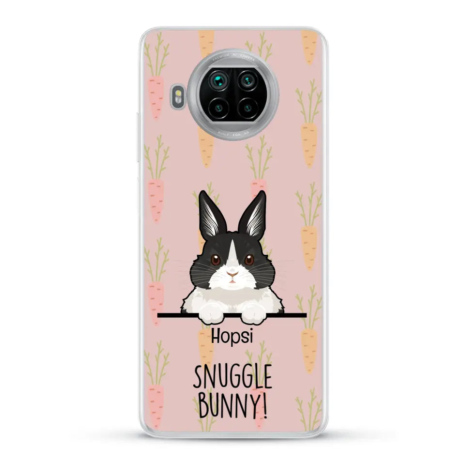 Snuggle bunny - Personalised Phone Case