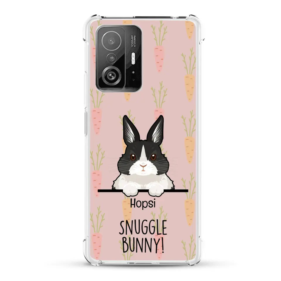 Snuggle bunny - Personalised Phone Case