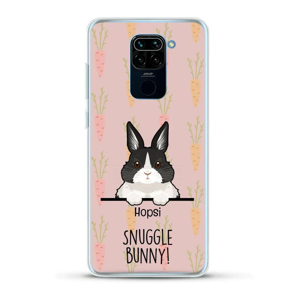 Snuggle bunny - Personalised Phone Case