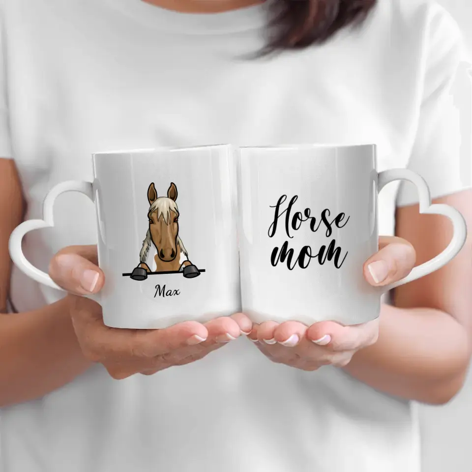 Horse mom - Personalised mug