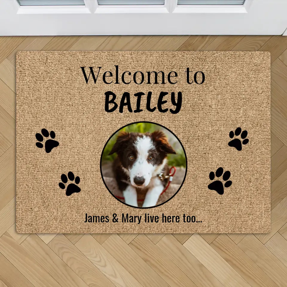 Own photo - Personalised Doormat