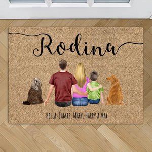 Rodina - personalizovaná rohožka - Featured Image