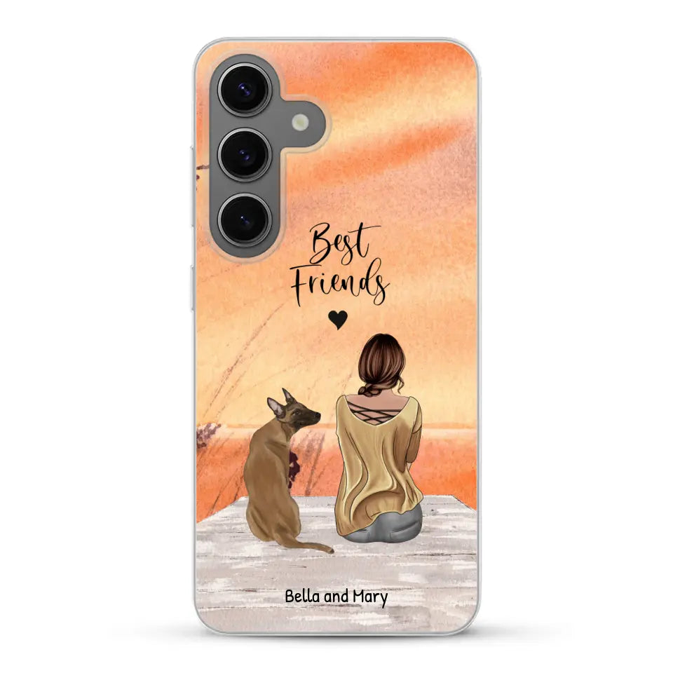 Together with my pet - Personalised Phone Case