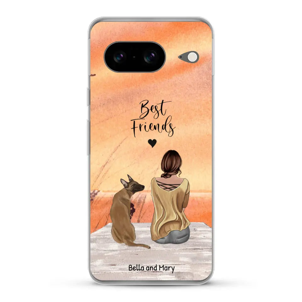 Together with my pet - Personalised Phone Case