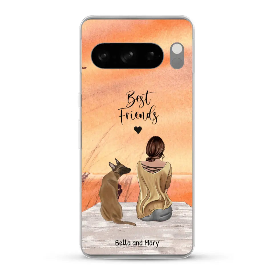 Together with my pet - Personalised Phone Case