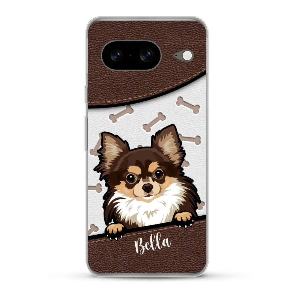 Pet leather look - Personalised Phone Case