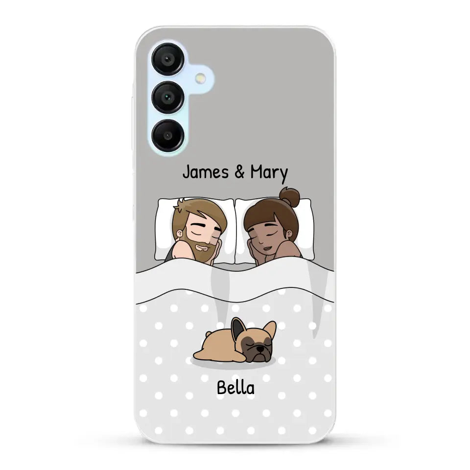 Cuddles with pets - Personalised Phone Case