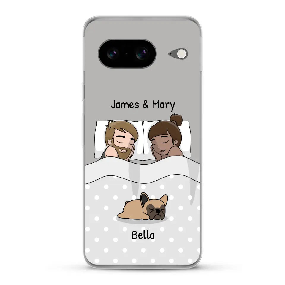 Cuddles with pets - Personalised Phone Case