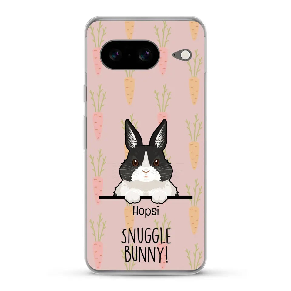 Snuggle bunny - Personalised Phone Case