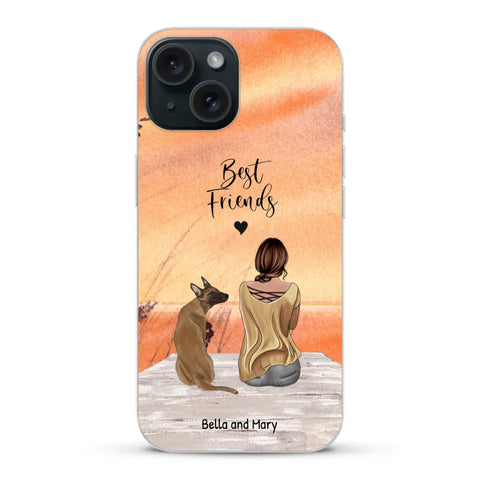 Together with my pet - Personalised Phone Case - Featured Image