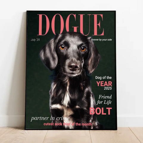 Dogue - Personalised Poster - Featured Image