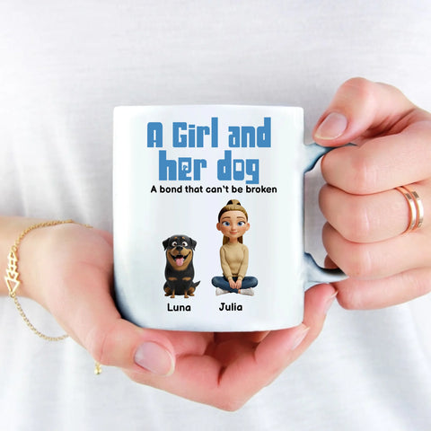 An unbreakable bond - Personalised Mug - Featured Image